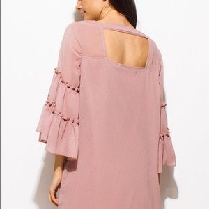 Ruffle Boho Dress 🌞